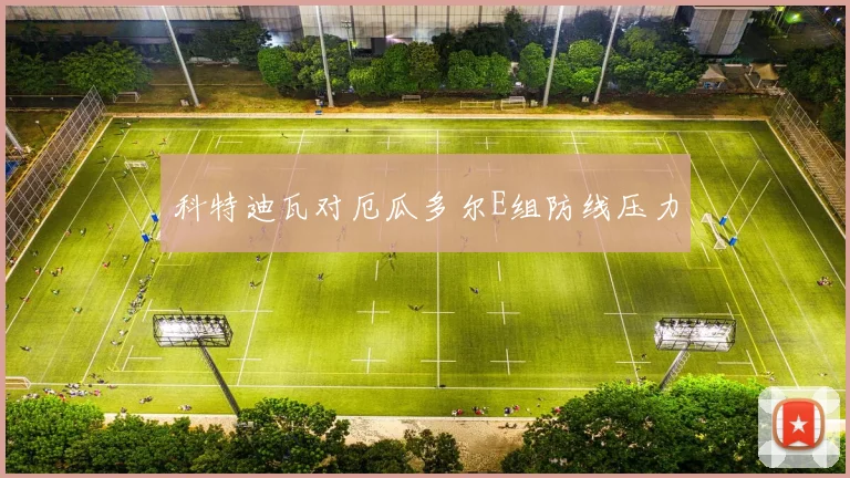 科特迪瓦对厄瓜多尔E组防线压力