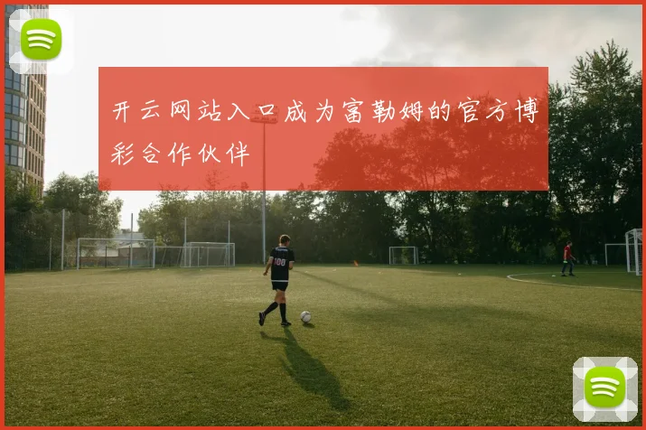 开云网站入口成为富勒姆的官方博彩合作伙伴