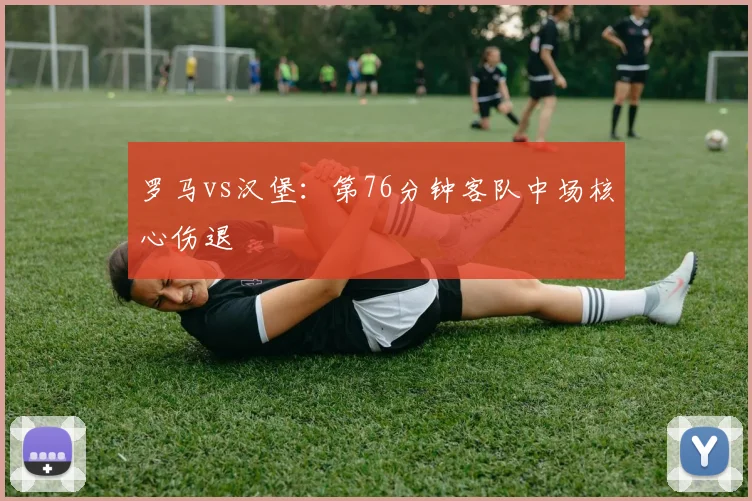 罗马vs汉堡：第76分钟客队中场核心伤退